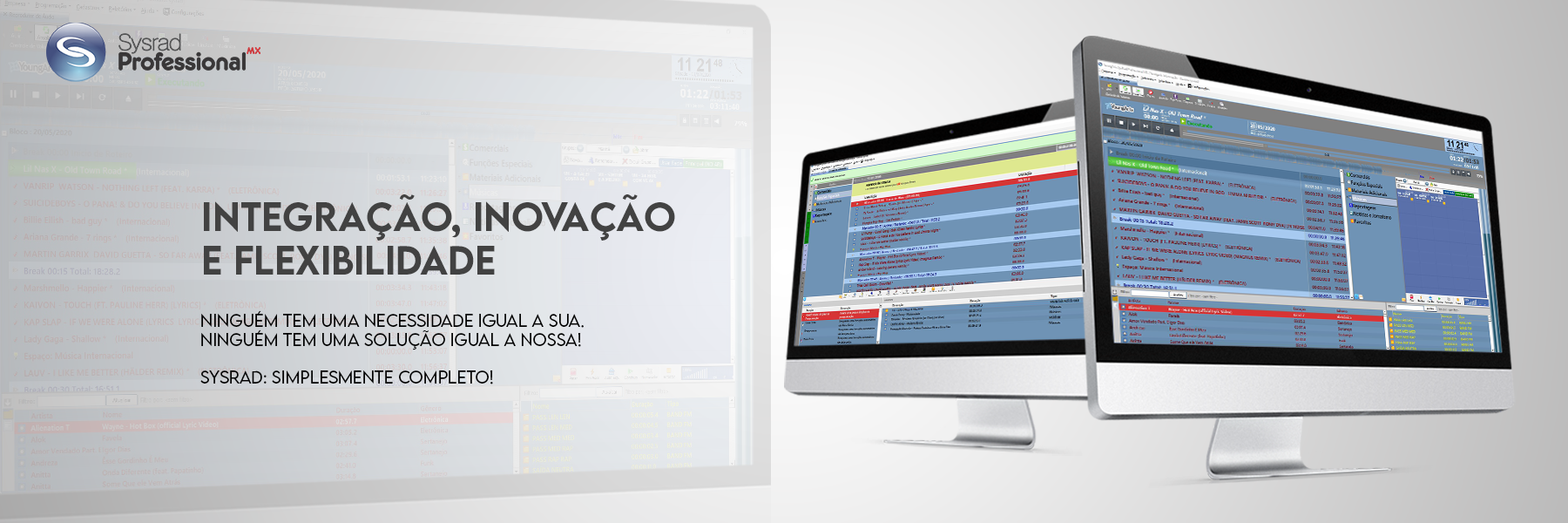 O conjunto mais completo de softwares para emissoras de rádio